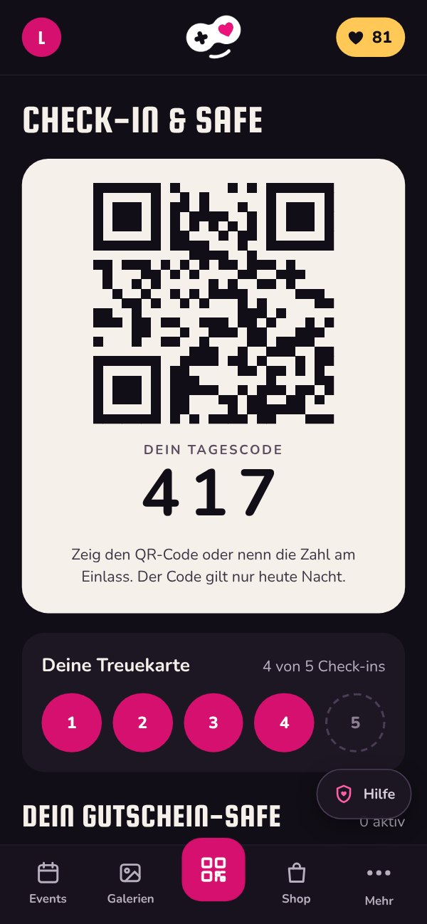 Club-App: Check-in