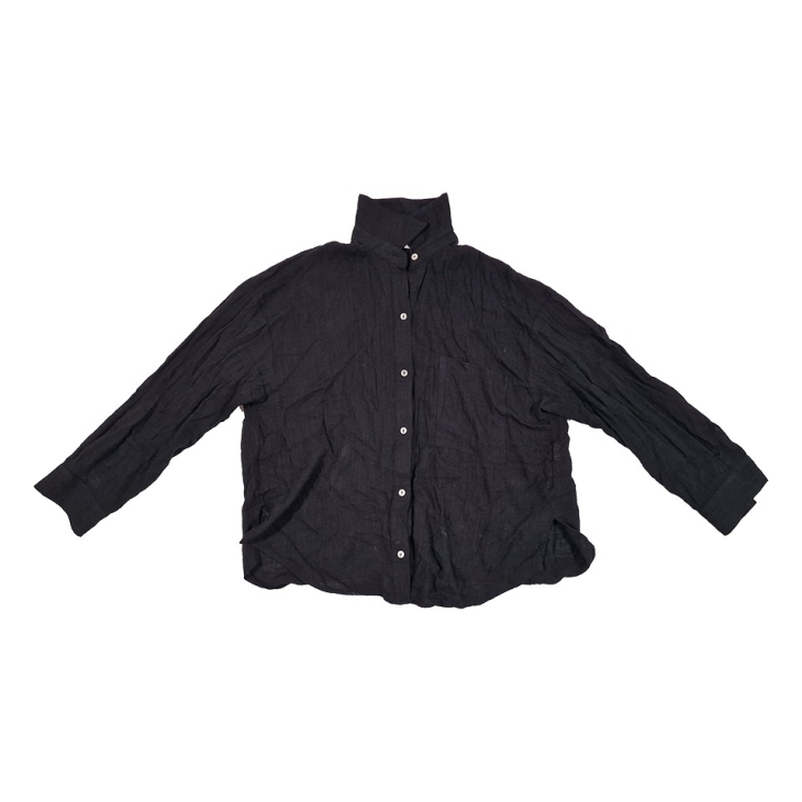 Hemd „Pull&Bear“, schwarz