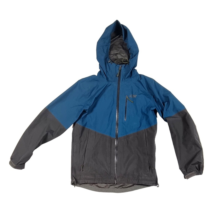 Regenjacke „Outdoor Research“, grau-blau