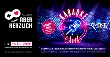 Karaoke Club – Bei uns wird jeder zum Star! – Powered by Ö-vent Karaoke – Eintritt frei