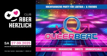 Queerbeat – Hochfrankens Party für LGBTQIA+ & Friends