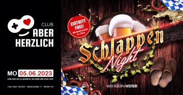 Schlappen Night – Die Party nach dem Hofer Schlappentag – Eintritt frei!