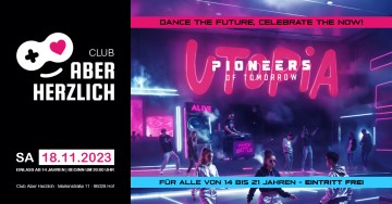 Utopia – Pioneers of Tomorrow – Für alle von 14 bis 21 Jahren – Eintritt frei!